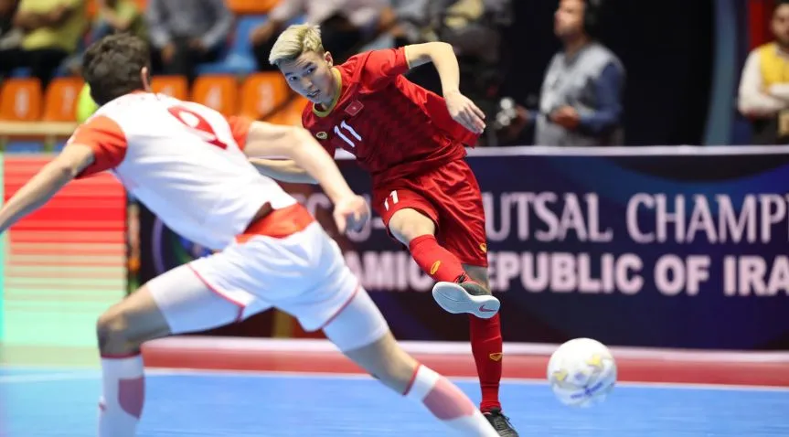U20 futsal Việt Nam sớm giành vé vào Tứ kết. Ảnh: Anh Trần