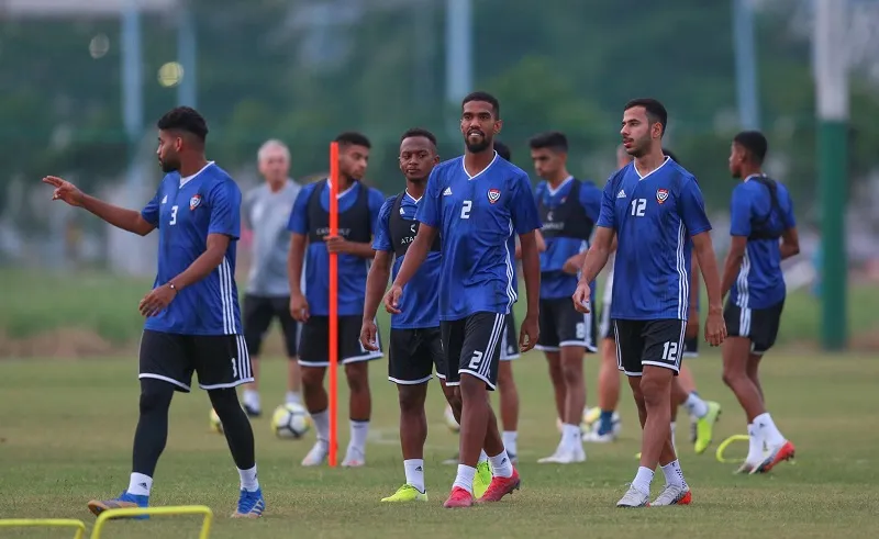 U22 Việt Nam và U22 UAE 'làm nóng' tại TPHCM ảnh 5