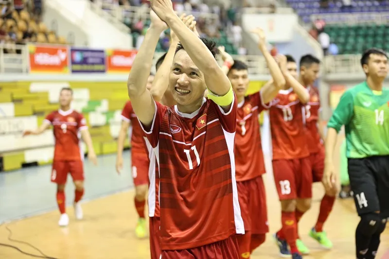 Tuyển futsal Việt Nam thoải mái sau chiến thắng trước Australia ảnh 1
