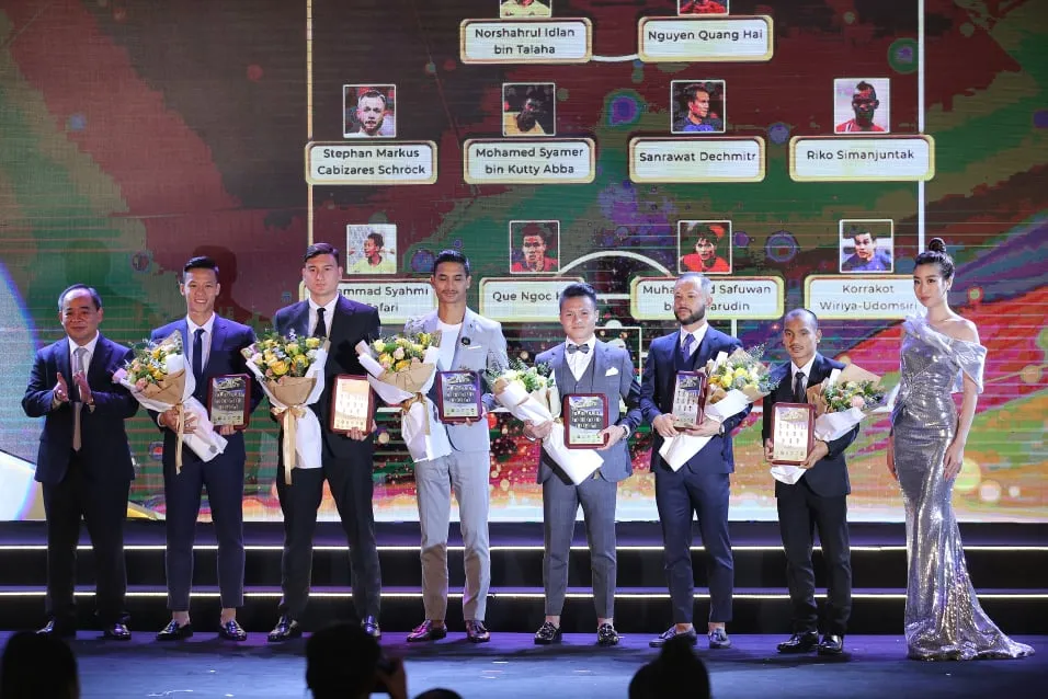 HLV Park Hang-seo và Quang Hải tỏa sáng ở AFF Awards Night 2019 ảnh 4