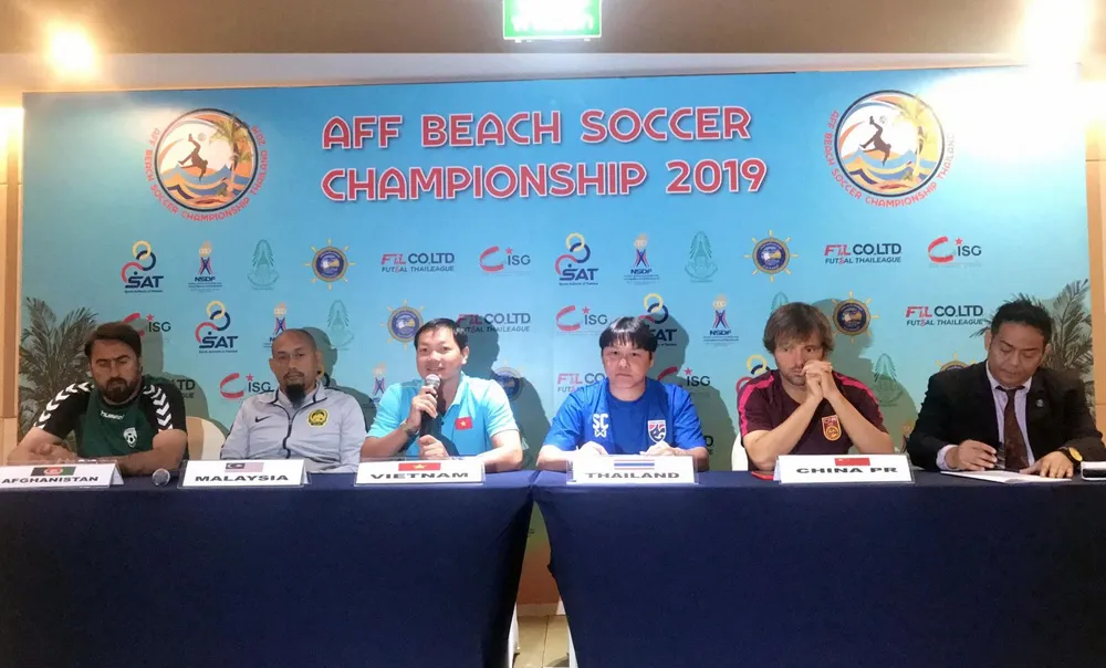 Việt Nam đặt mục tiêu vô địch giải bóng đá bãi biển Đông Nam Á 2019 ảnh 1