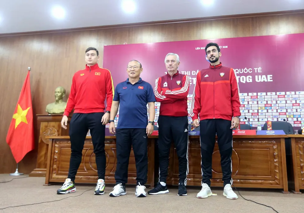 Việt Nam - UAE là một trong những trận "đinh" của lượt đấu ngày 14-11. Ảnh: Đoàn Nhật