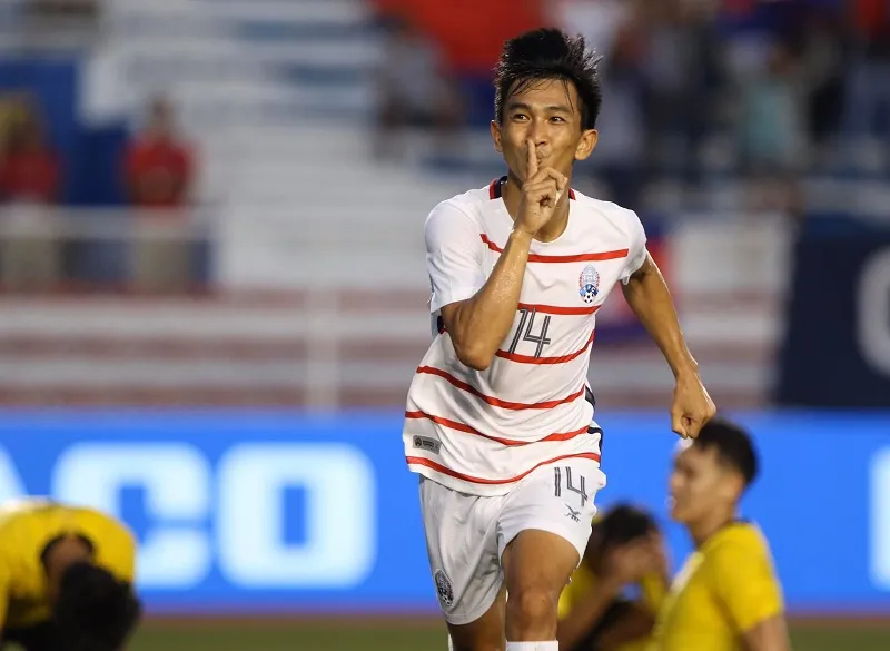 Campuchia lần đầu tiên vào bán lết SEA Games. Ảnh: Anh Khoa