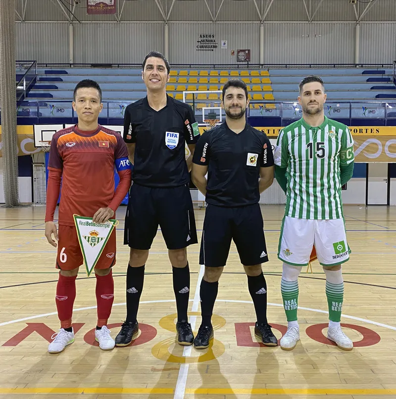 ĐT futsal Việt Nam thua Real Betis ở trận tập huấn cuối cùng tại Tây Ban Nha ảnh 1