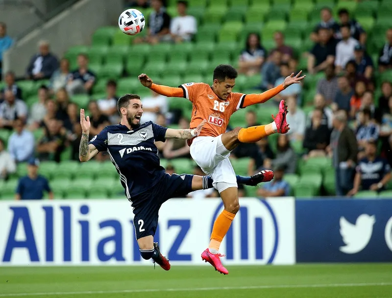 Chiangrai trong trận thua Melbourne 0-1. Ảnh: Fox Sport Asia)