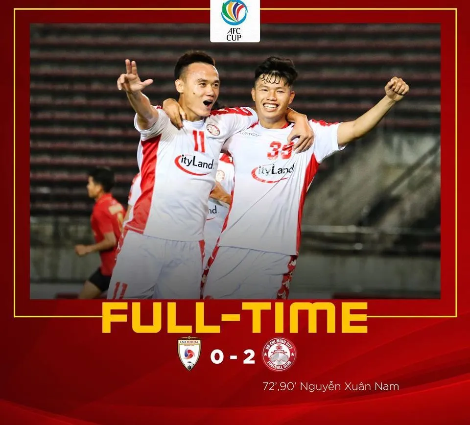 Vào sân từ ghế dự bị, Xuân Nam lại là người hùng