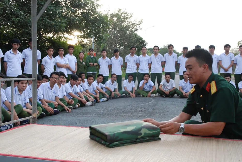 Gần 39.000 sinh viên tham gia giáo dục quốc phòng và an ninh ảnh 1