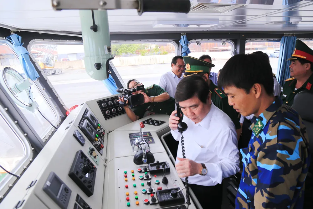 Biên phòng thành phố được trang bị tàu và ca nô hiện đại ảnh 2