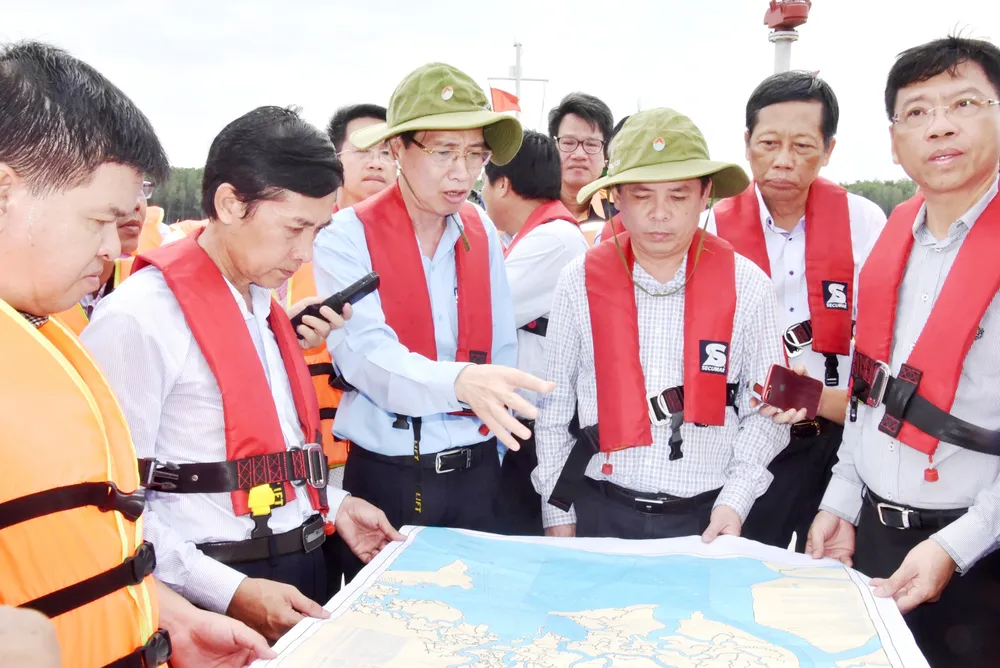 Nạo vét luồng cho tàu có mớn nước 9,5m qua khu vực chìm tàu ở Cần Giờ ảnh 5