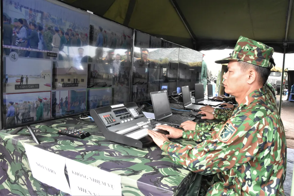 Việt Nam – Campuchia diễn tập cứu hộ, cứu nạn khu vực biên giới đất liền  ​ ảnh 12