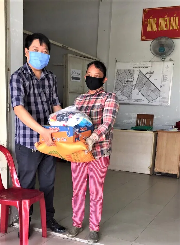 Gần 600 triệu đồng hỗ trợ người dân khó khăn trong dịch Covid-19 ảnh 1