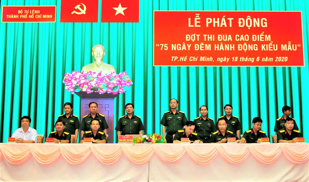 Phát động đợt thi đua cao điểm 75 ngày đêm hành động kiểu mẫu ảnh 2