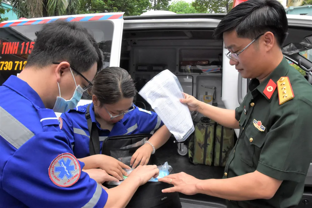 Bệnh viện Quân dân y miền Đông chính thức trở thành trạm cấp cứu vệ tinh thứ 38 ảnh 4