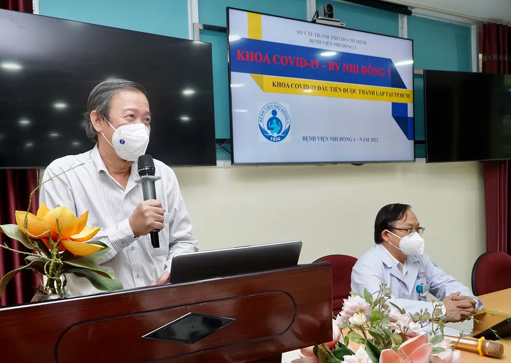 Bệnh viện đầu tiên của cả nước thành lập khoa Covid-19 ảnh 3