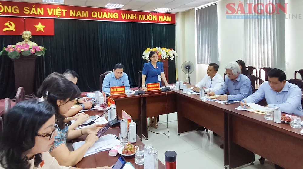 Đoàn giám sát của Thường trực HĐND TPHCM làm việc với UBND quận Gò Vấp Đoàn giám sát của Thường trực HĐND TPHCM làm việc với UBND quận Gò Vấp