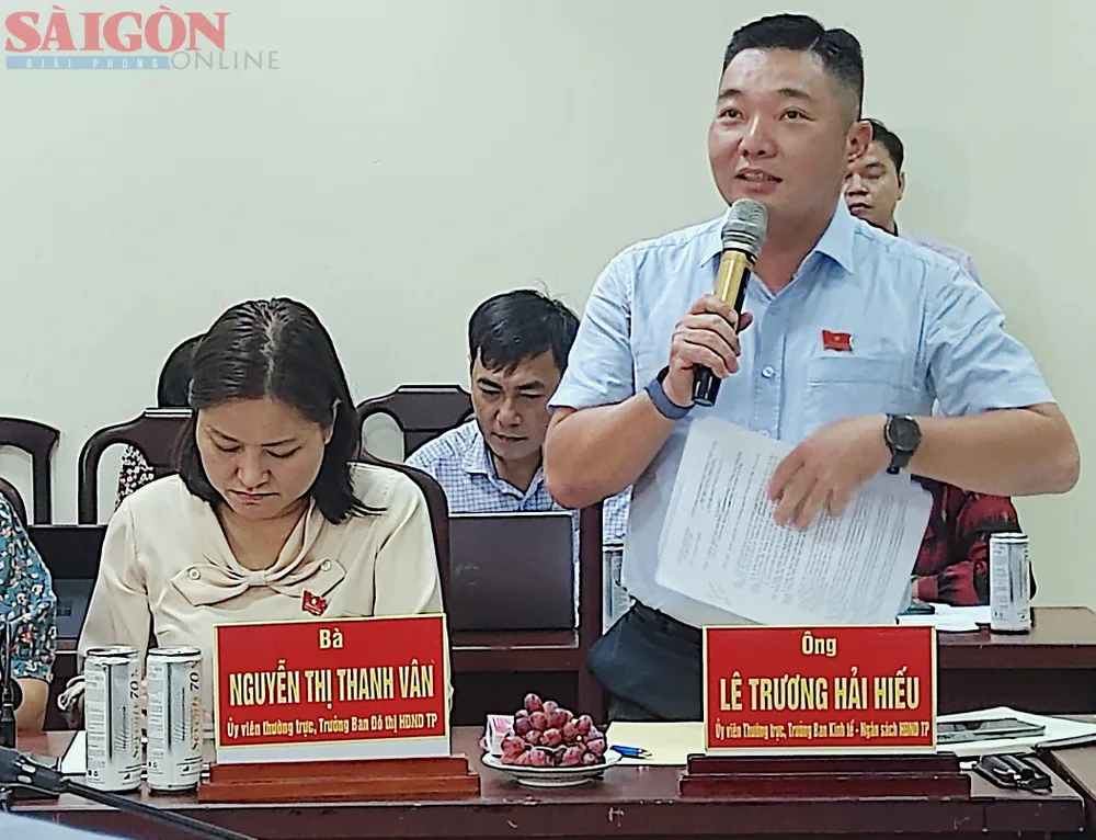 Ông Lê Trương Hải Hiếu, Trưởng Ban Kinh tế - Ngân sách, HĐND TPHCM Ông Lê Trương Hải Hiếu, Trưởng Ban Kinh tế - Ngân sách, HĐND TPHCM