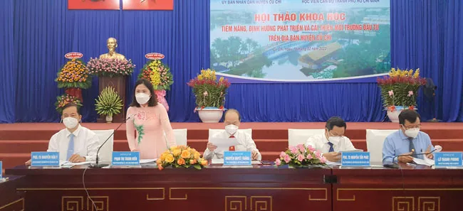 Đầu tư phát triển Củ Chi thành đô thị xanh ảnh 2