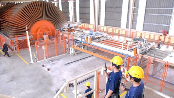 The US has been carrying out antidumping investigation on made-in-Vietnam plywood. (Photo: SGGP)