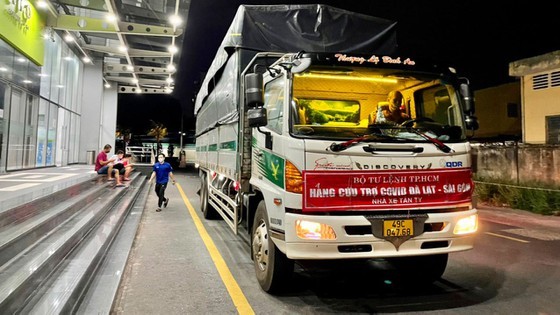 Zero-dong vegetables massively flock to HCMC from Da Lat ảnh 10