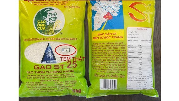 Father of ST rice variety asks for brand protection domestically ảnh 1
