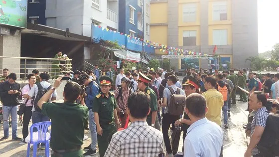 Cháy chung cư Carina Plaza Quận 8, 13 người chết