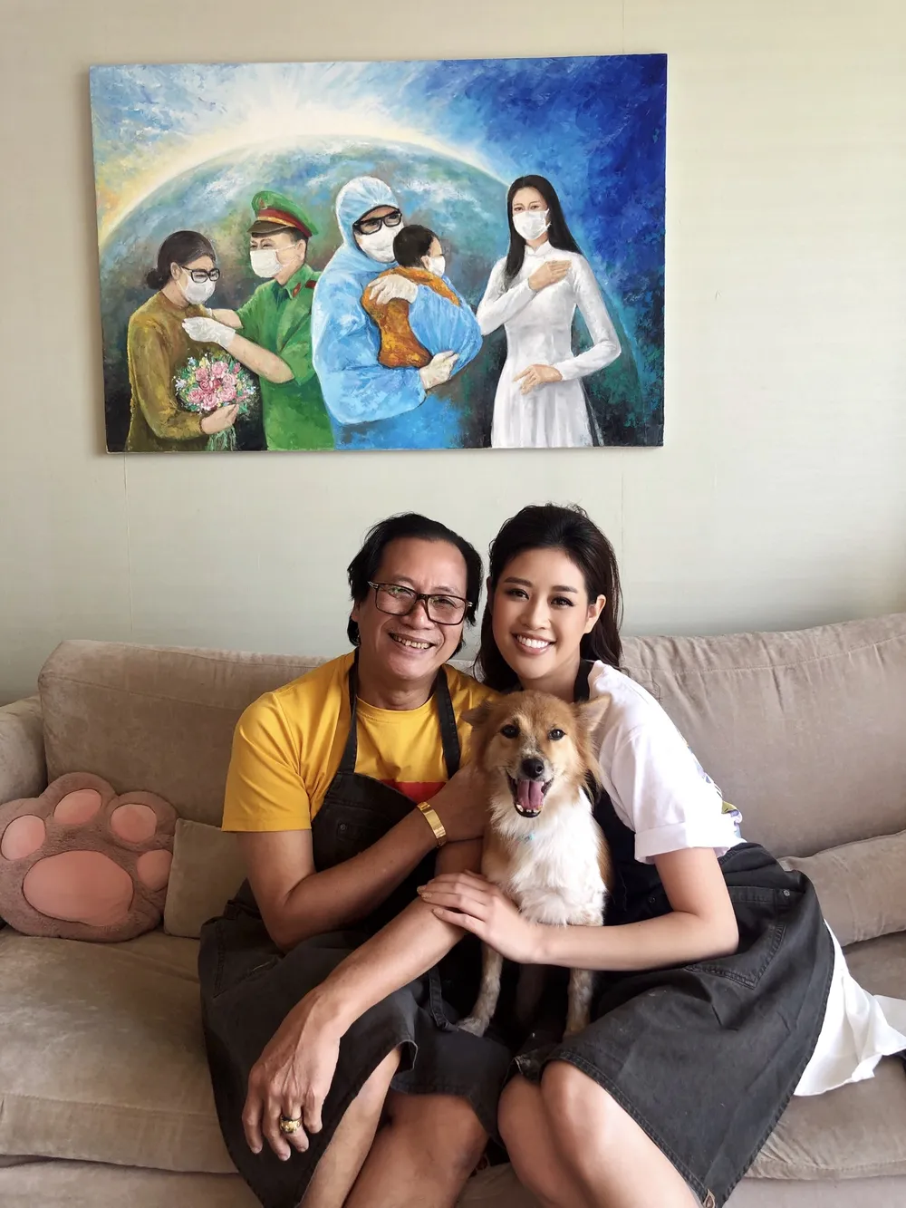 Hoa hậu Khánh Vân gửi tặng 150 triệu đồng cho Quỹ phòng chống dịch Covid-19  ảnh 1