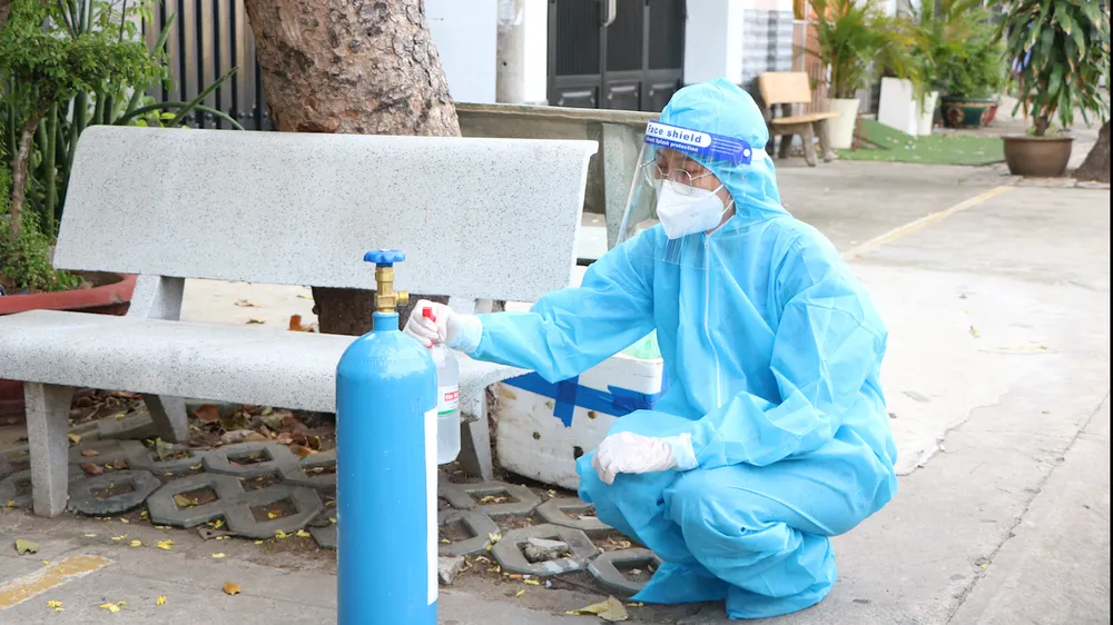 Khai trương trạm bơm oxy ở quận 7 hỗ trợ “ATM oxy”  ảnh 2