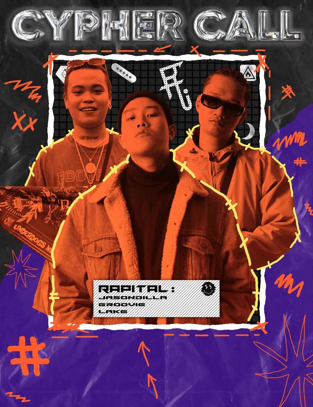 Nhóm rap đình đám thủ đô – Rapital bất ngờ xuất hiện tại Cypher Call ảnh 1