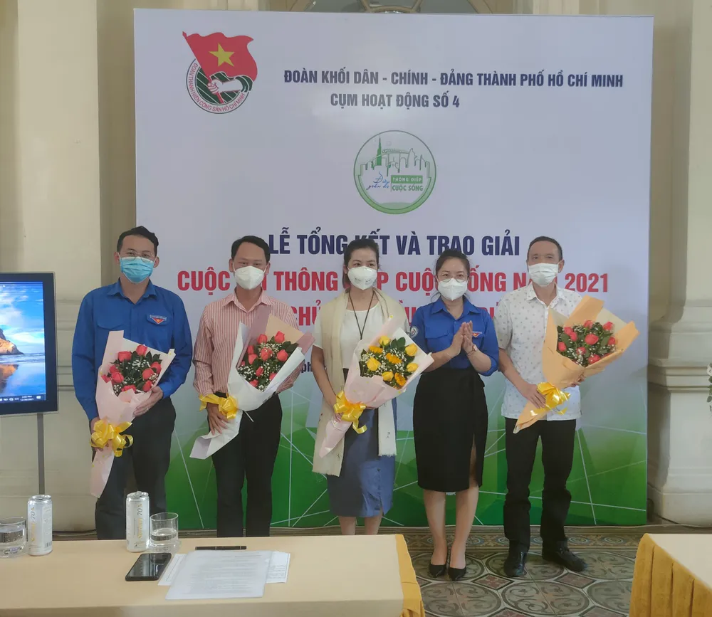Trao giải cuộc thi “Thông điệp cuộc sống” năm 2021 ảnh 3