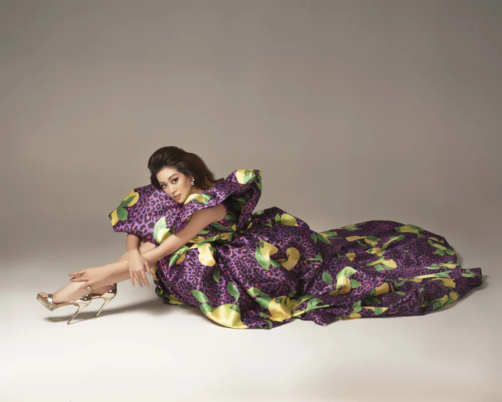 Đón xuân 2022, Khánh Vân cùng Kim Duyên và Hoàng My khoe sắc rạng rỡ với bộ ảnh mới ảnh 6