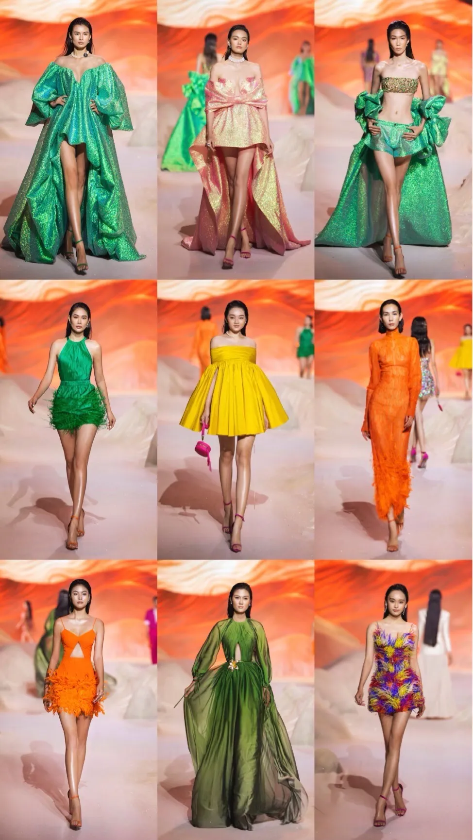 Mãn nhãn show thời trang “Sa Vũ” của Lê Thanh Hoà với những thiết kế thủ công xa xỉ ảnh 9