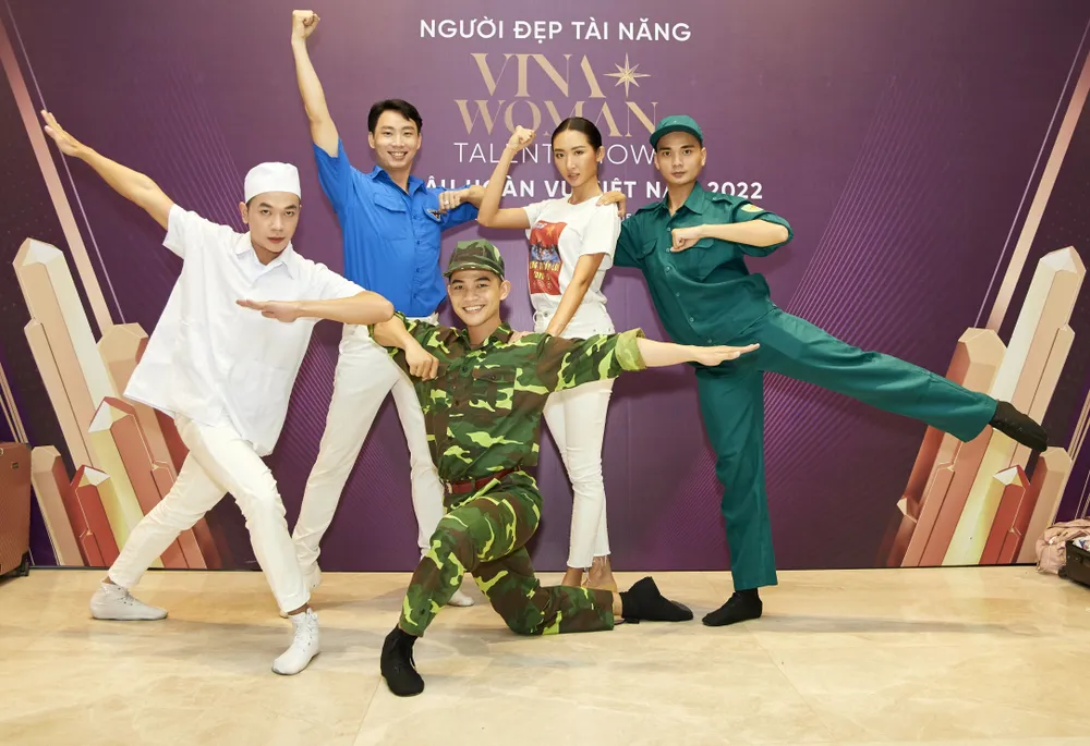 Thí sinh Hoa hậu Hoàn vũ Việt Nam 2022 trình diễn hát múa, rap, thuyết trình ảnh 3