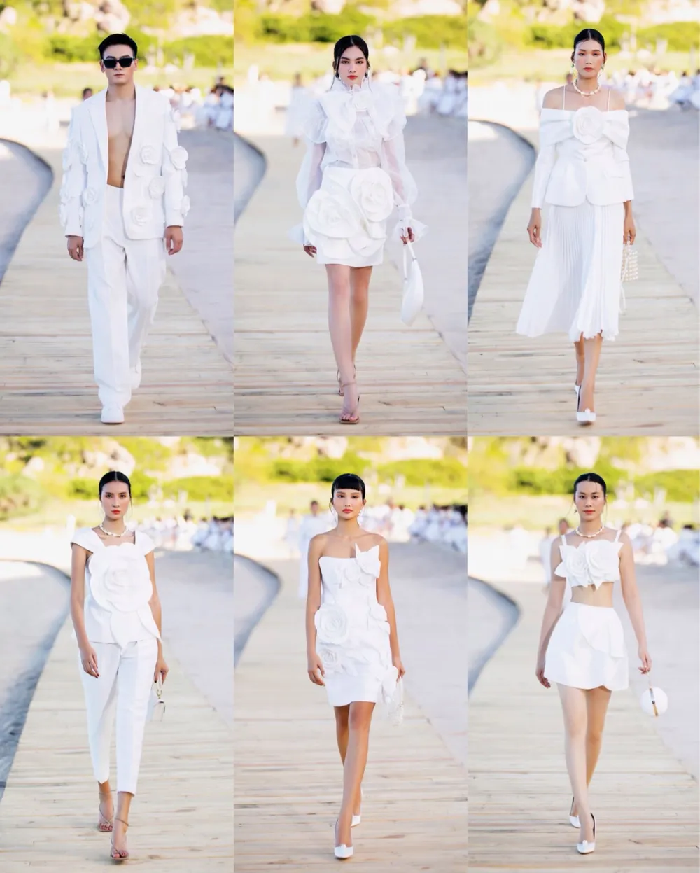 H’Hen Niê ngọt ngào khi trở thành vedette trong BST mới của NTK Đỗ Mạnh Cường  ảnh 6