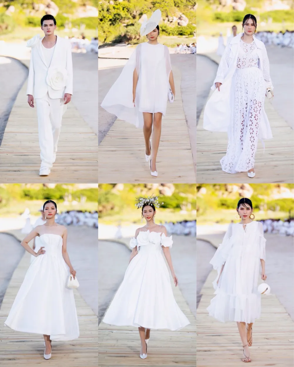 H’Hen Niê ngọt ngào khi trở thành vedette trong BST mới của NTK Đỗ Mạnh Cường  ảnh 5