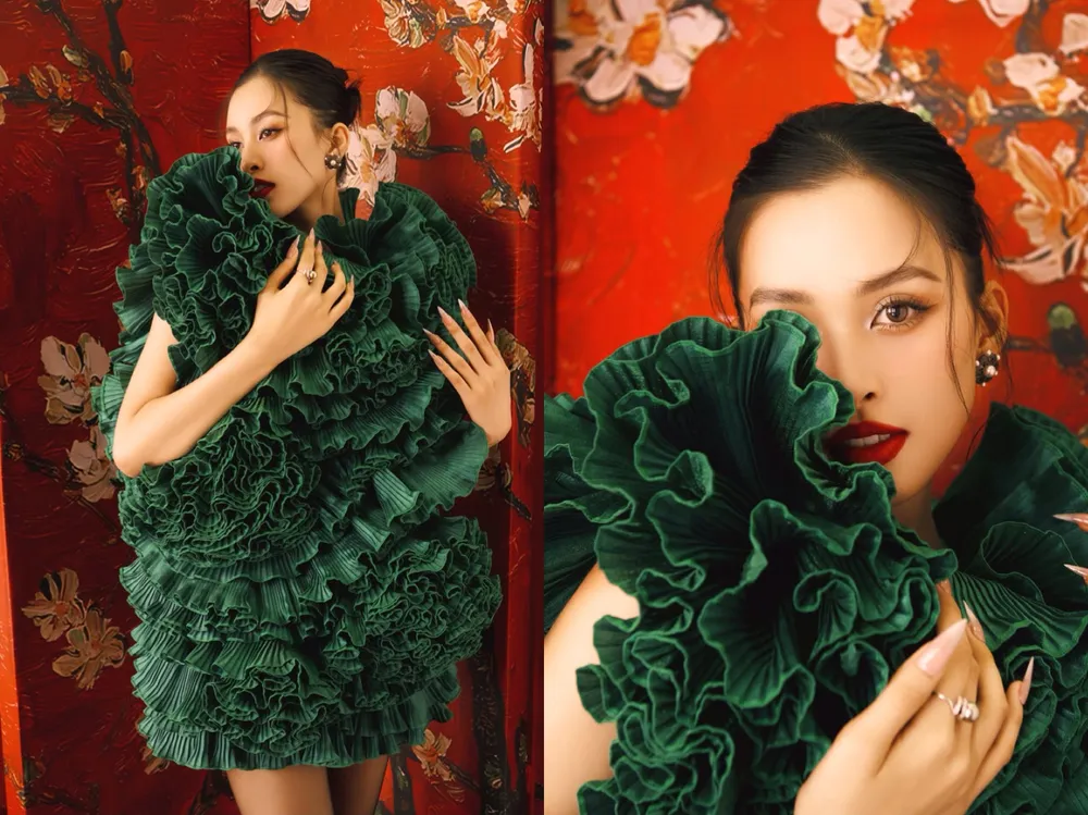 Vẻ đẹp của người phụ nữ Á Đông qua “AN” của NTK Lê Thanh Hòa ảnh 5