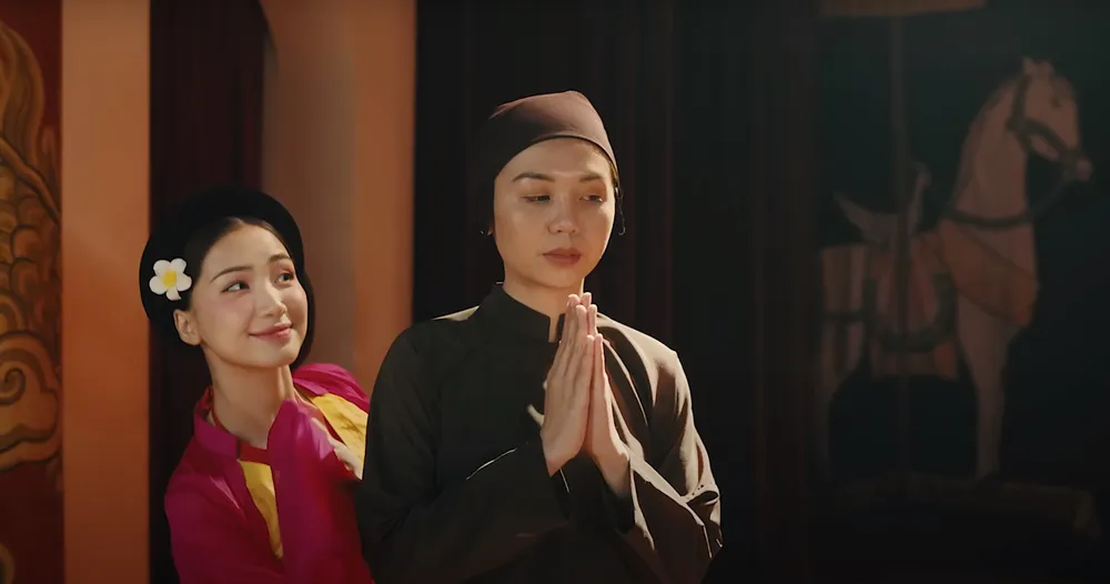 Một phân cảnh trong đoạn teaser MV Thị Mầu