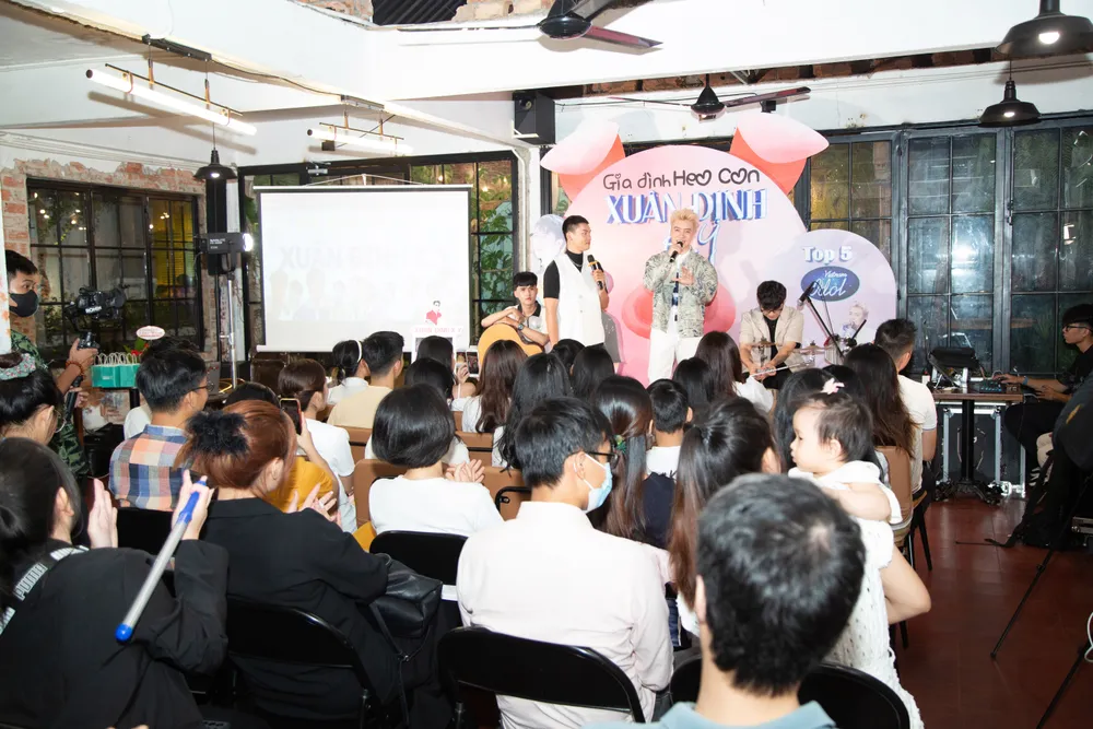 Xuân Định K.Y chia sẻ, rất trân trọng hành trình Vietnam Idol đã mang mình đến gần hơn với khán giả Xuân Định K.Y chia sẻ, rất trân trọng hành trình Vietnam Idol đã mang mình đến gần hơn với khán giả