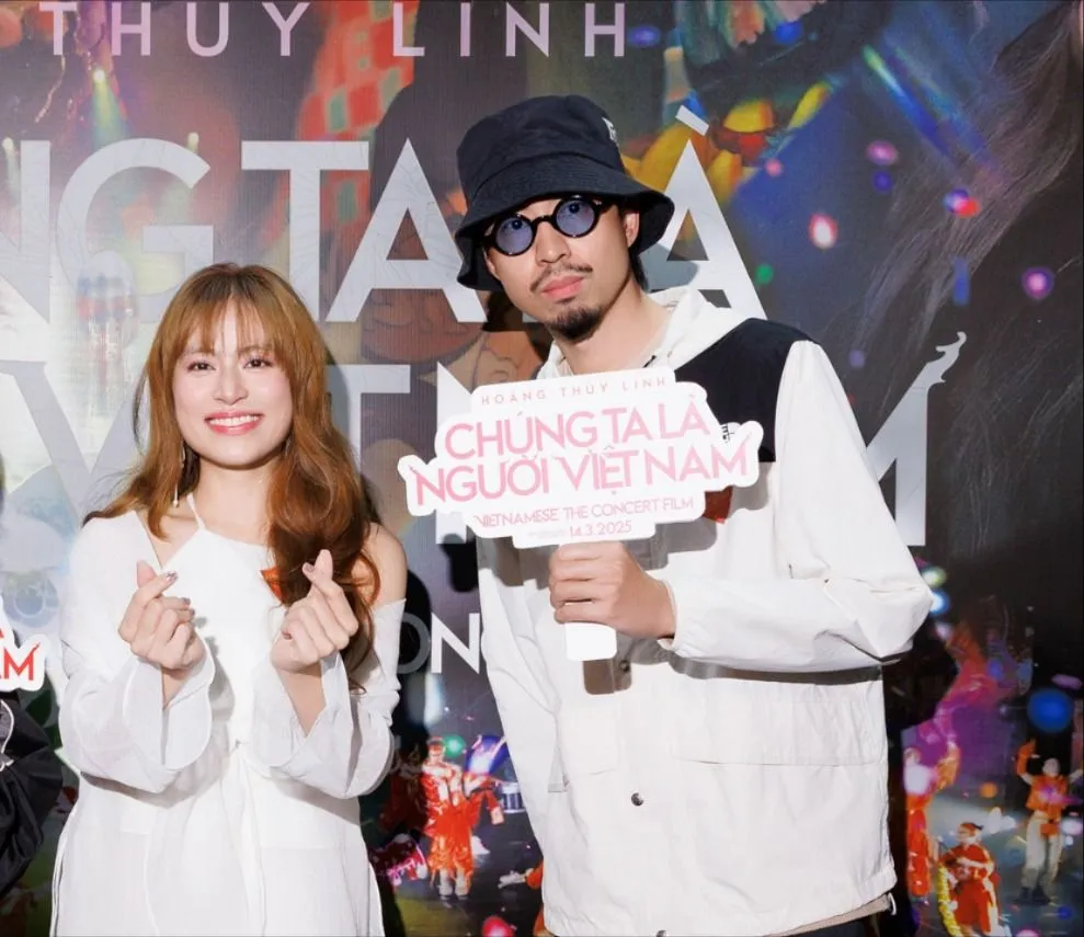 Đen Vâu, Đông Nhi mừng Hoàng Thùy Linh ra mắt phim tài liệu "Chúng ta là người Việt Nam" 