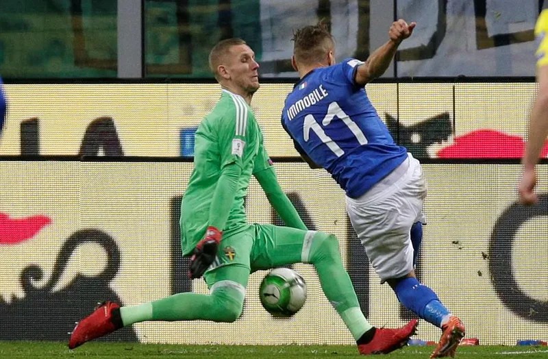 Italia bị loại khỏi VCK World Cup 2018 ảnh 1
