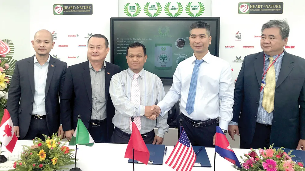 Nhiều loại cây trồng sử dụng phân bón khoáng hữu cơ từ Hoa Kỳ