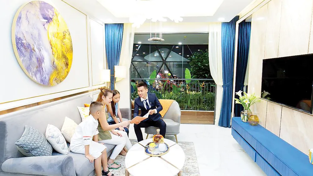 Khách hàng rất ấn tượng với vẻ đẹp huyền ảo căn hộ Opal Boulevard ảnh 4