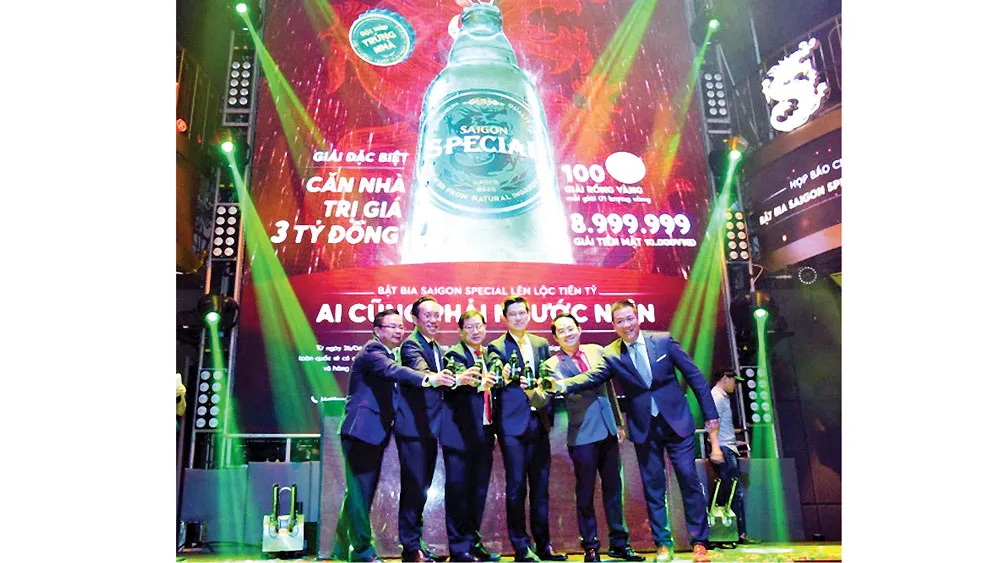 SABECO công bố chương trình khuyến mãi “Bật bia Saigon Special lên lộc tiền tỷ”