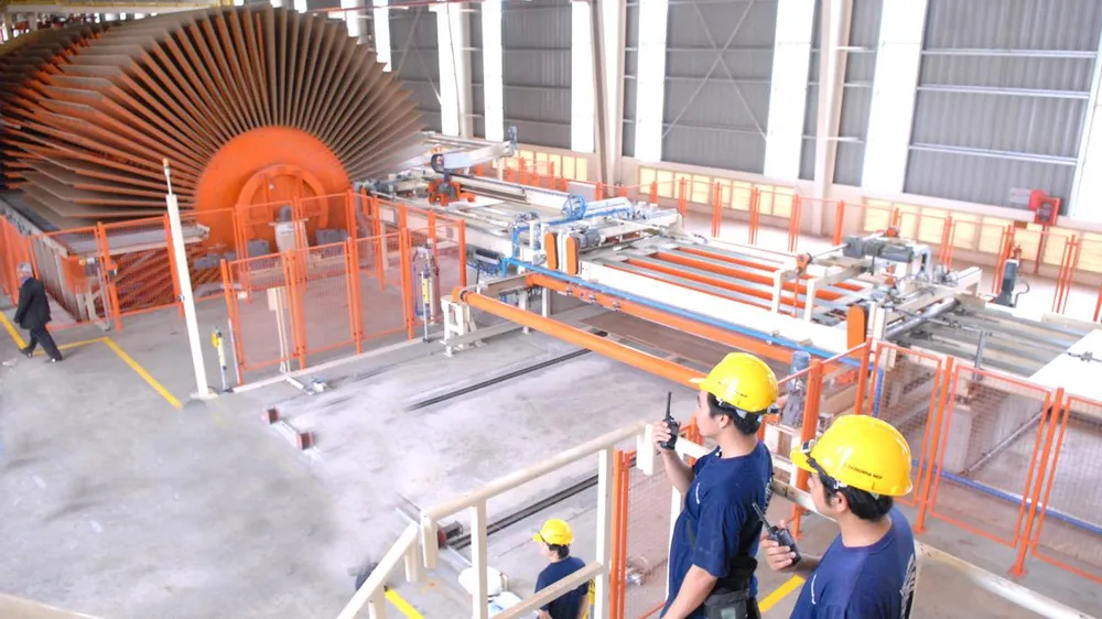 Ván ép gỗ đang bị chính phủ Hoa Kỳ điều tra chống bán phá giá. Ảnh: THÀNH TRÍ