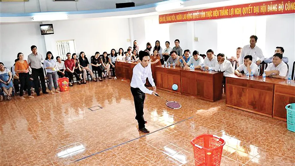 Công ty TNHH MTV Xổ số kiến thiết Đồng Tháp tổ chức Hội thao chào mừng 39 năm thành lập ảnh 1