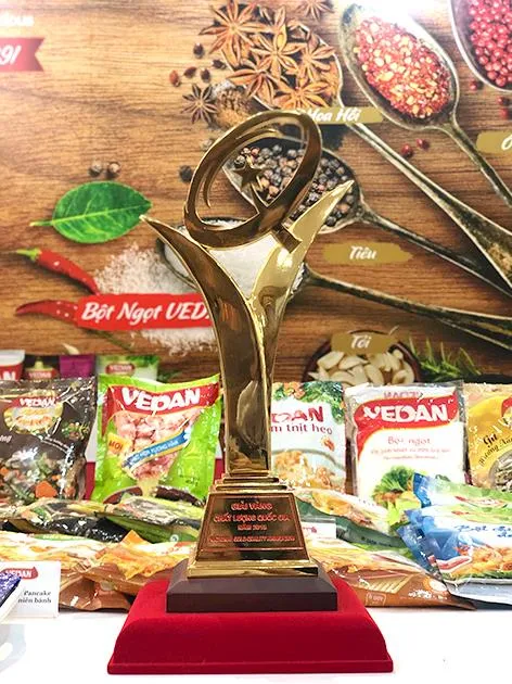 Vedan Việt Nam vinh dự nhận Giải Vàng Chất lượng Quốc gia năm 2018 ảnh 2