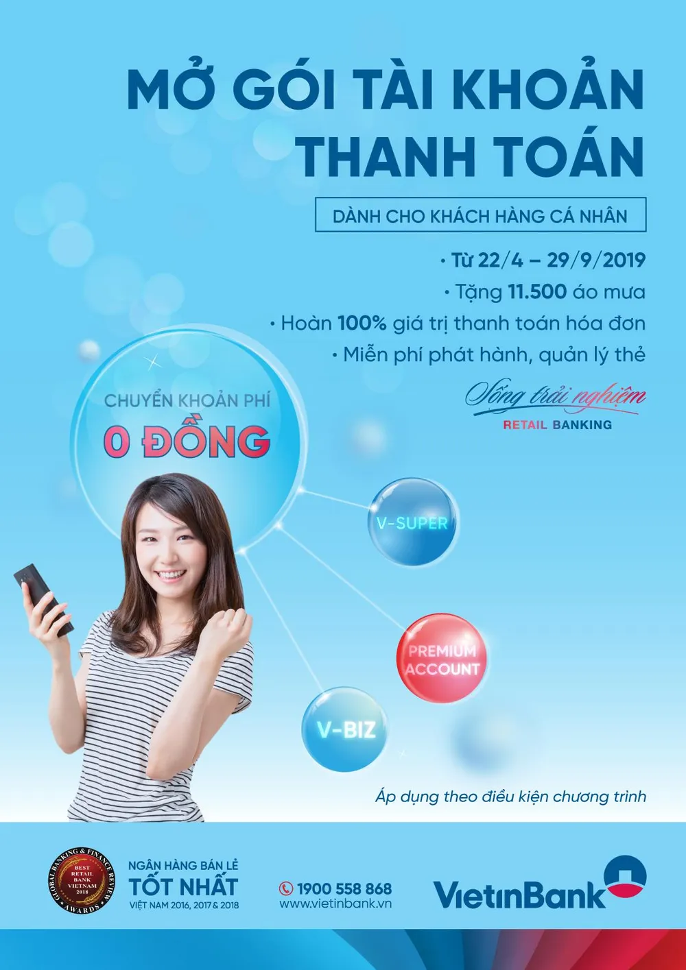 Tận hưởng ưu đãi ngập tràn với Gói tài khoản thanh toán VietinBank ảnh 1