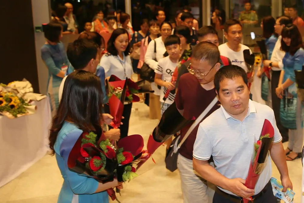 Cảng hàng không quốc tế Vân Đồn đón chuyến bay đầu tiên từ Hồ Nam, Trung Quốc ảnh 3