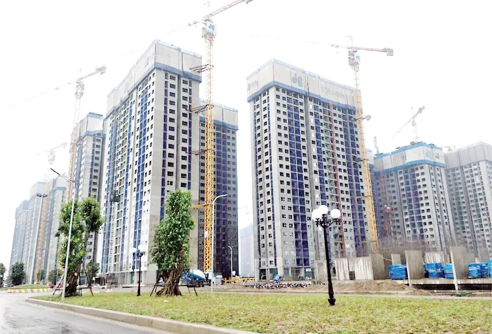 Công ty CP Tập đoàn Xây dựng Hòa Bình thi công vượt tiến độ dự án VinCity Ocean Park ảnh 1