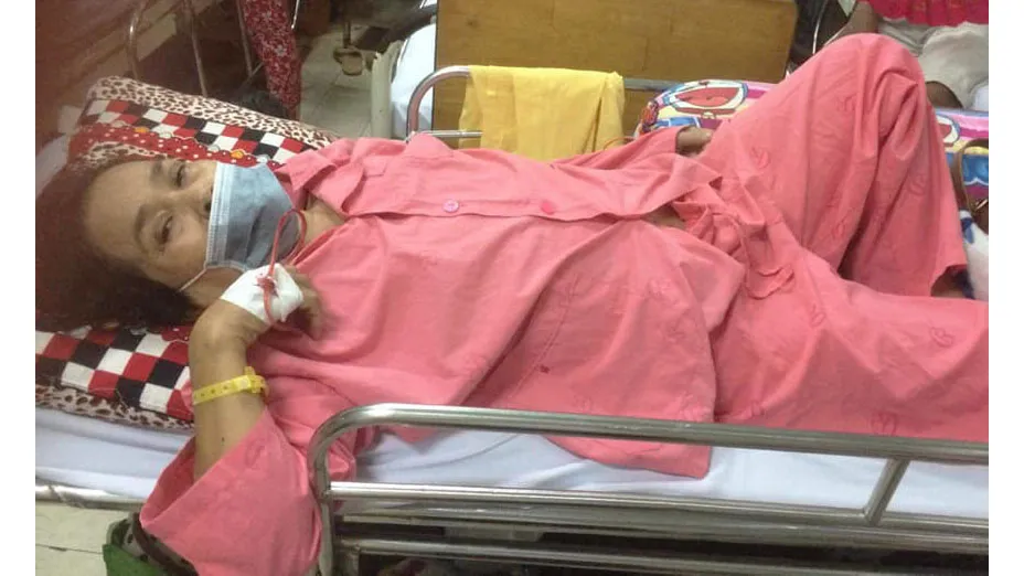 Tai họa ập đến gia đình khốn khó ảnh 1