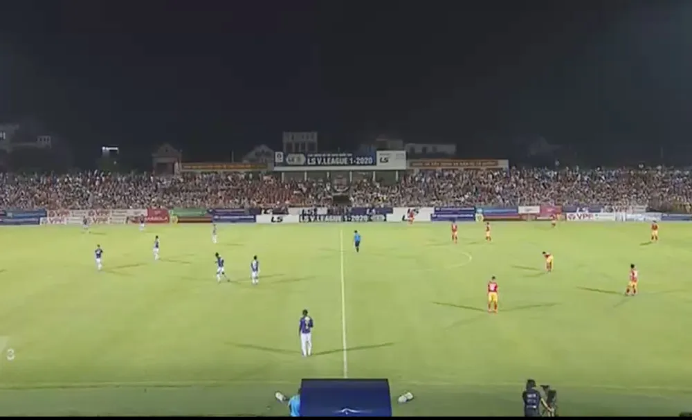 Vòng 4 - LS V.League 2020: Hồng Lĩnh Hà Tĩnh chia điểm kịch tính trước Hà Nội ảnh 1